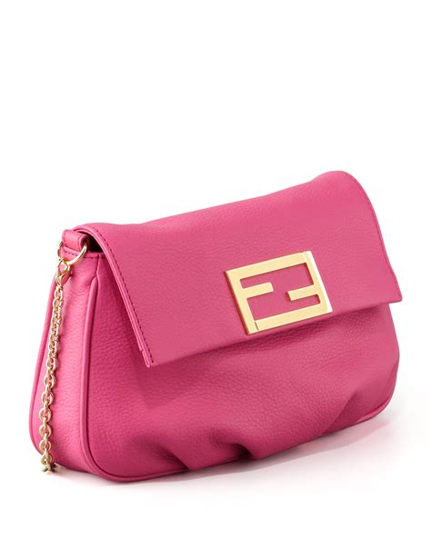 pochette fendi fucsia|fendi shirts.